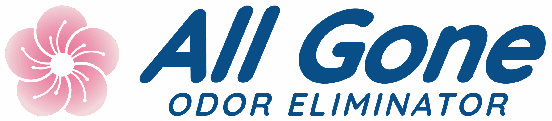 All Gone Odor Eliminator logo on transparent background.